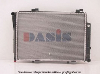 AKS DASIS 120780n -  Радиатор, охлаждение двигателя